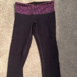Lululemon reversible cropped leggings